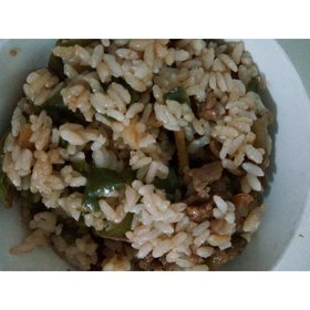 榨菜青椒肉丝煲仔饭老笋炒鸡蛋图片