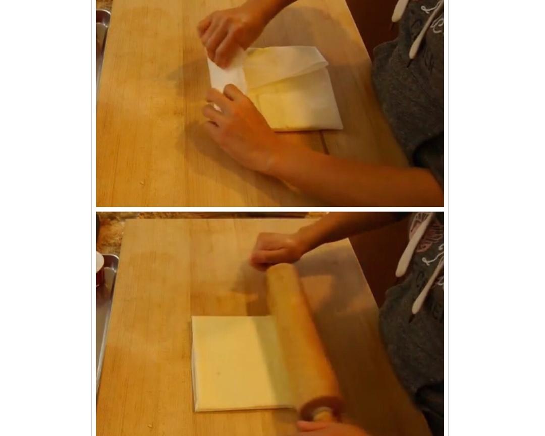 【脏脏包-可颂牛角包Chocolate Croissants的做法步骤图】loreeloreelll-制作