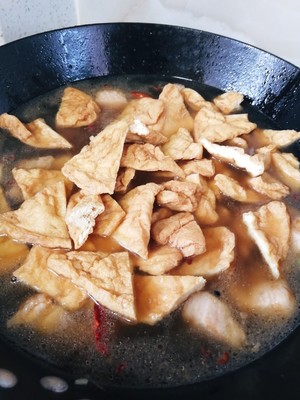 超级下饭的油豆泡烧肉的做法 步骤9