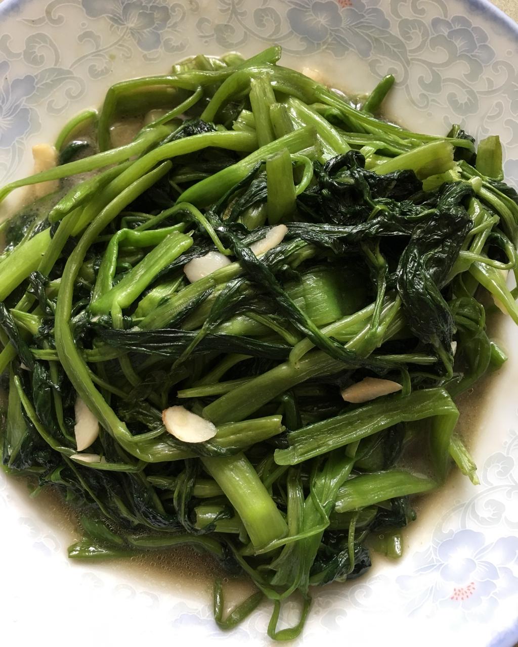 【清炒空心菜(藤藤菜)图片大全-甜蜜蜜就是甜蜜蜜的清