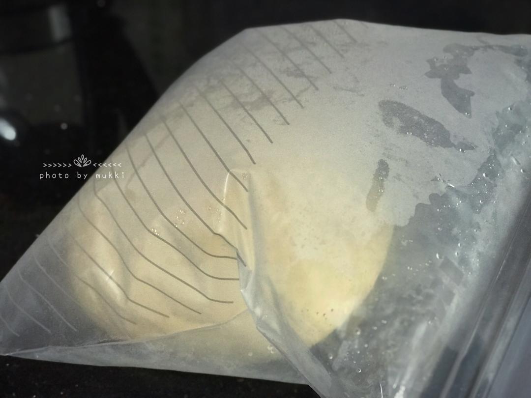 香肠色拉蛋软餐包(冷藏发酵)