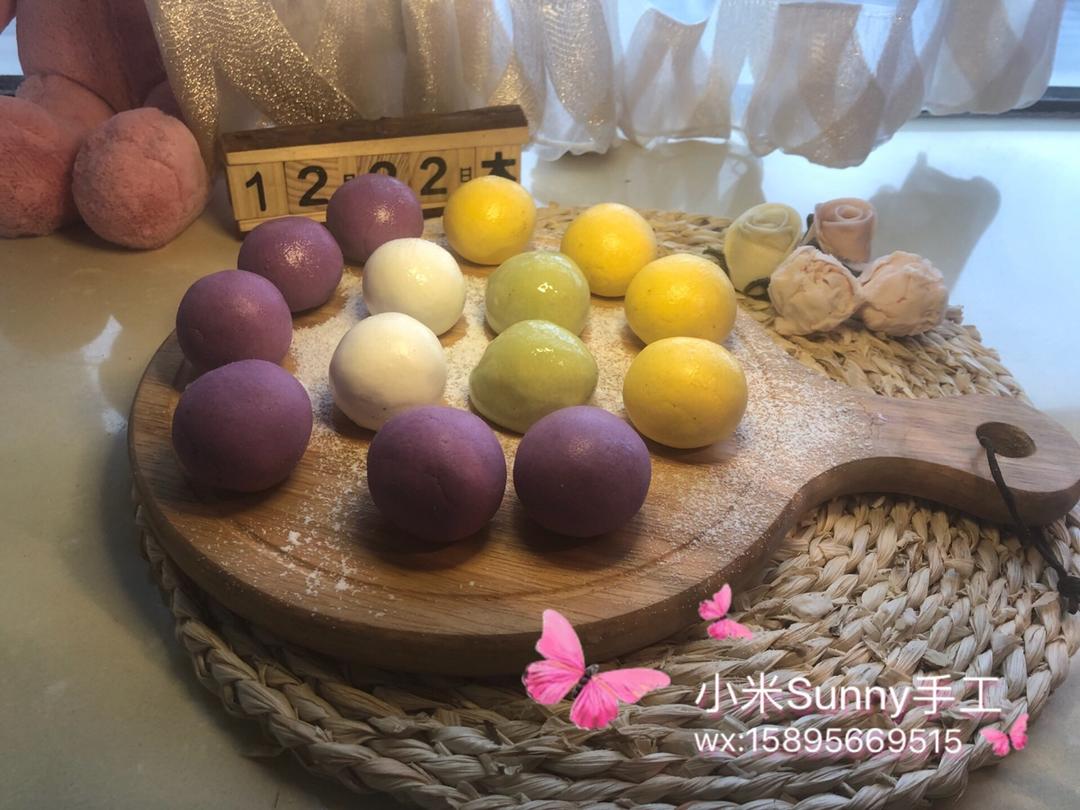 小米果宝做的自制汤圆(内附五种馅料和皮的超级详细做法)
