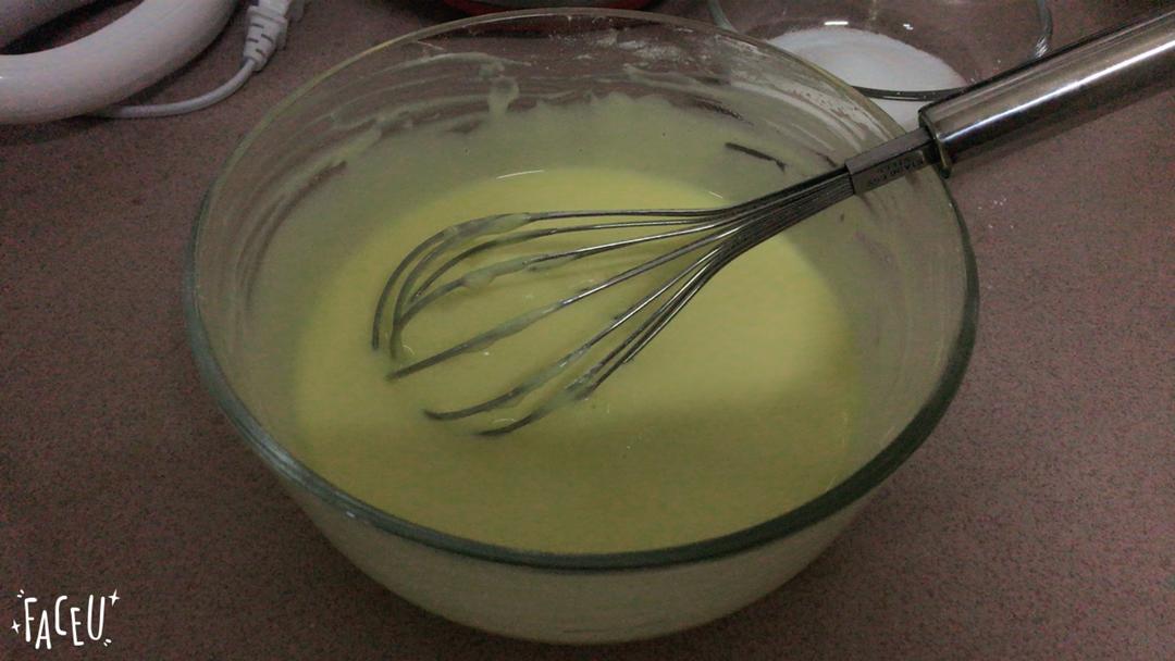 【6寸轻芝士蛋糕的做法步骤图，怎么做好吃】JoJo-W-制作