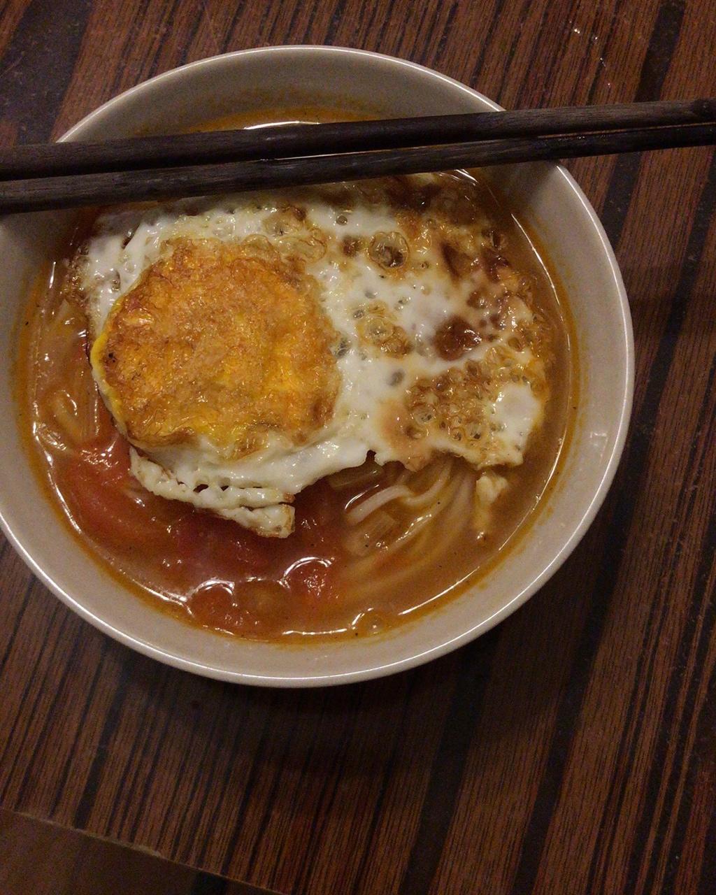pursuenew做的华兴煎蛋面