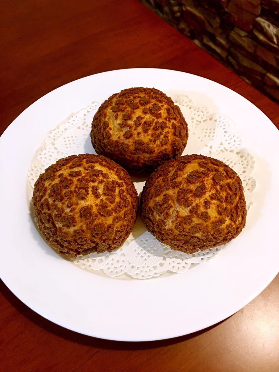 手机用户6191娜娜做的曲奇酥皮提拉米苏泡芙&提拉米苏千层毛巾卷