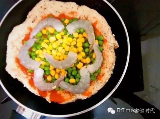 椰香全麦底蔬菜披萨