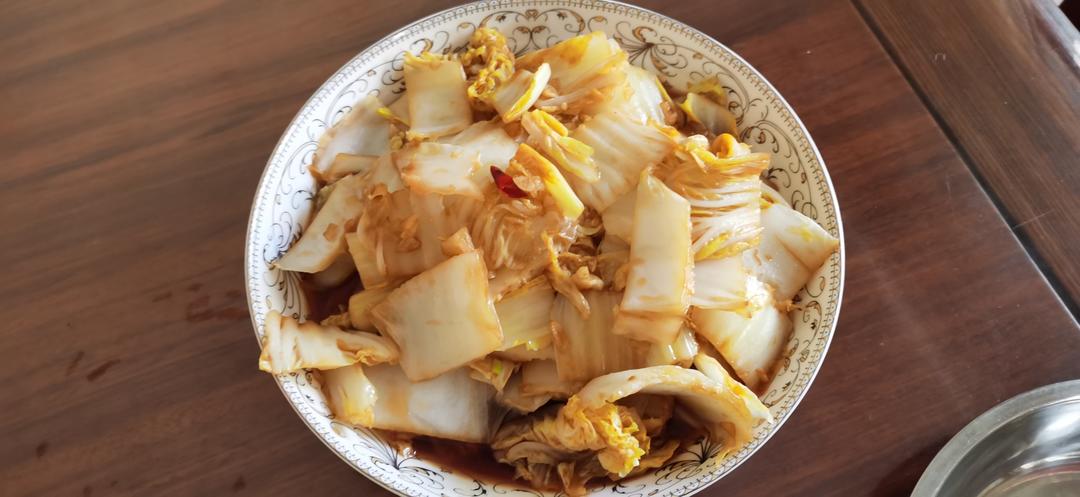 醋溜白菜的做法