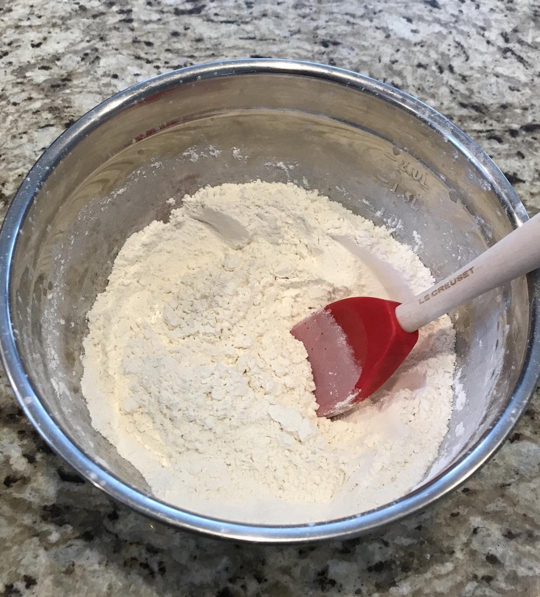 【咸味奶油Scone的做法步骤图】简单健康好吃-制作