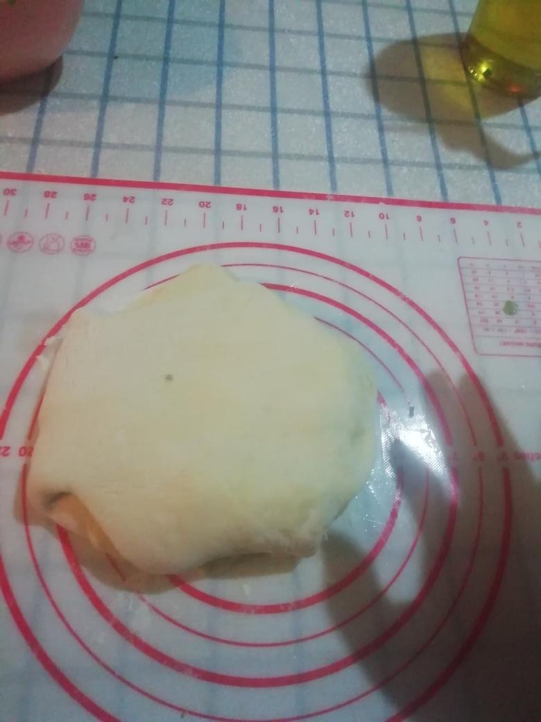 薄如蝉翼的葱油饼的做法 步骤6