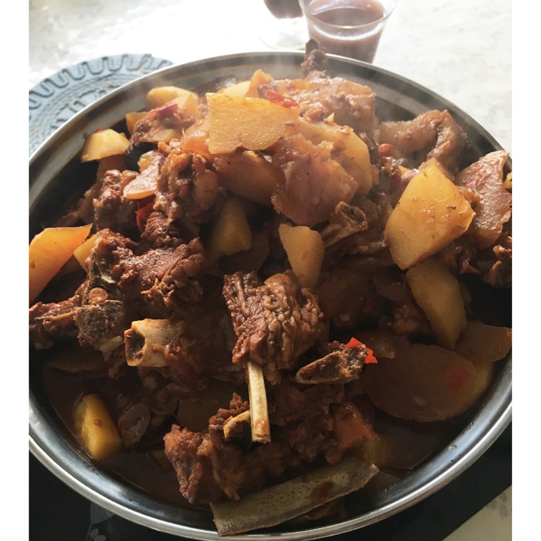 柒静做的秘制麻辣羊蝎子饭店给钱也不会教你的一道菜