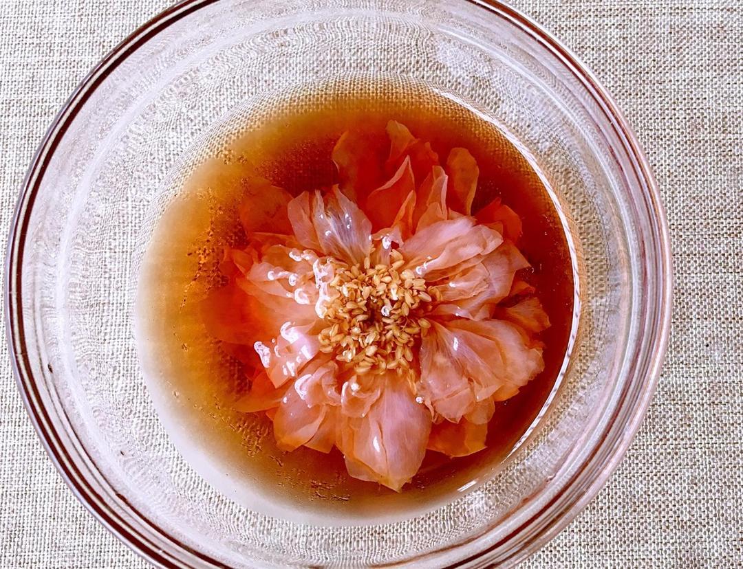 玫瑰花醋的做法