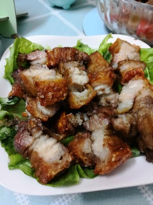 咔咔脆的脆皮烧肉的做法 步骤2