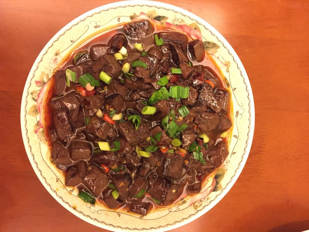 家常溜血旺