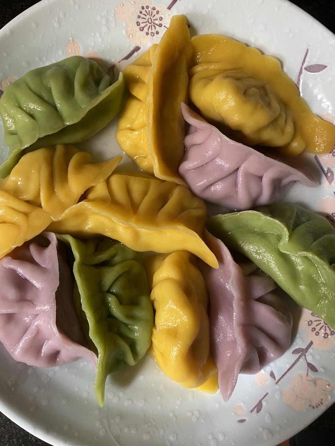 五彩饺子