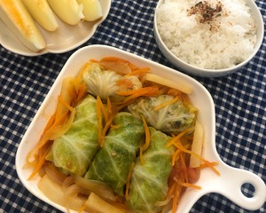 老外版圆白菜酿菜的做法 步骤8