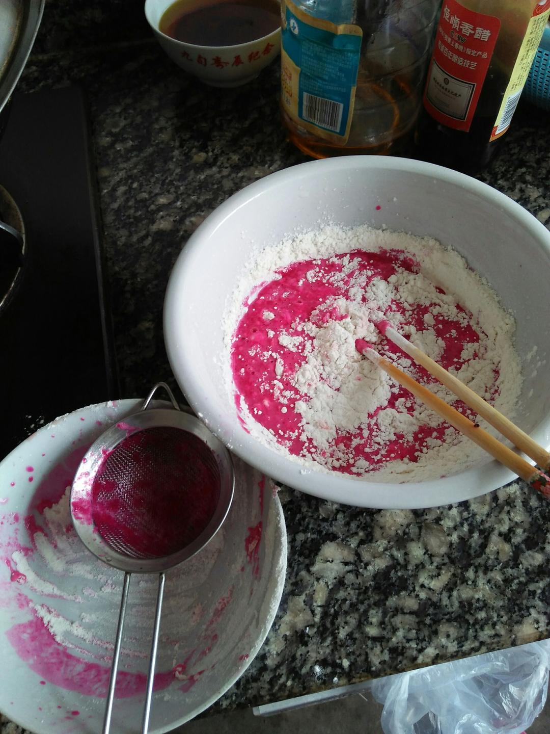 【火龙果饼的做法步骤图,火龙果饼怎么做好吃