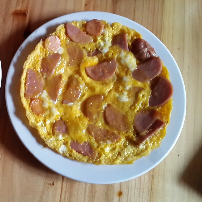 【火腿肠煎蛋--快手早餐图片】依恋_2007_下厨房