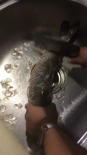 谁相信这是我第一次操刀生鱼片 灰姐家的厨房的做法 步骤1