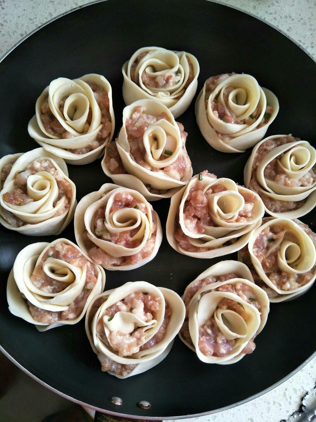 手机用户0280_s65n做的玫瑰花饺子