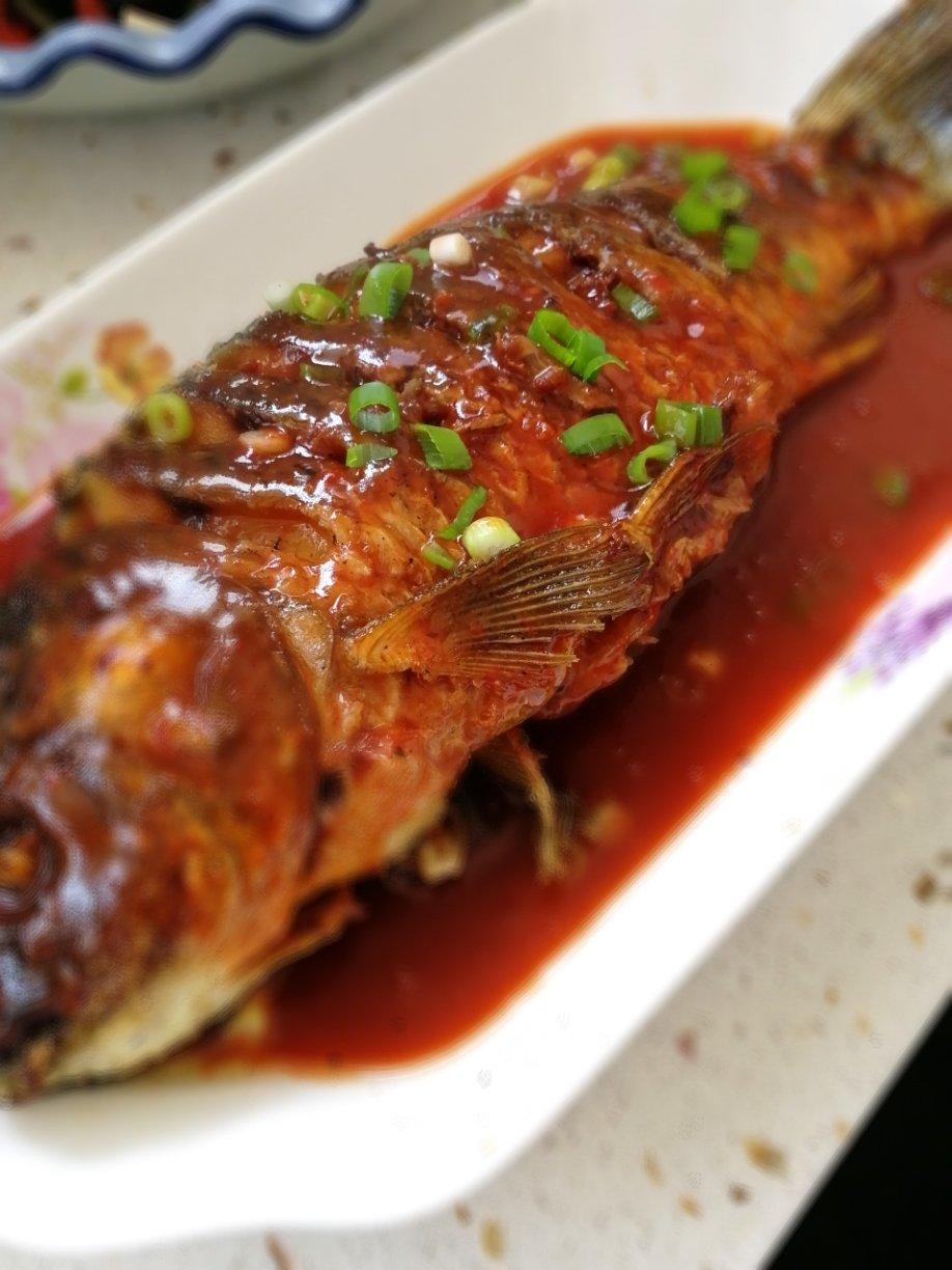 家庭厨坊做的糖醋鱼