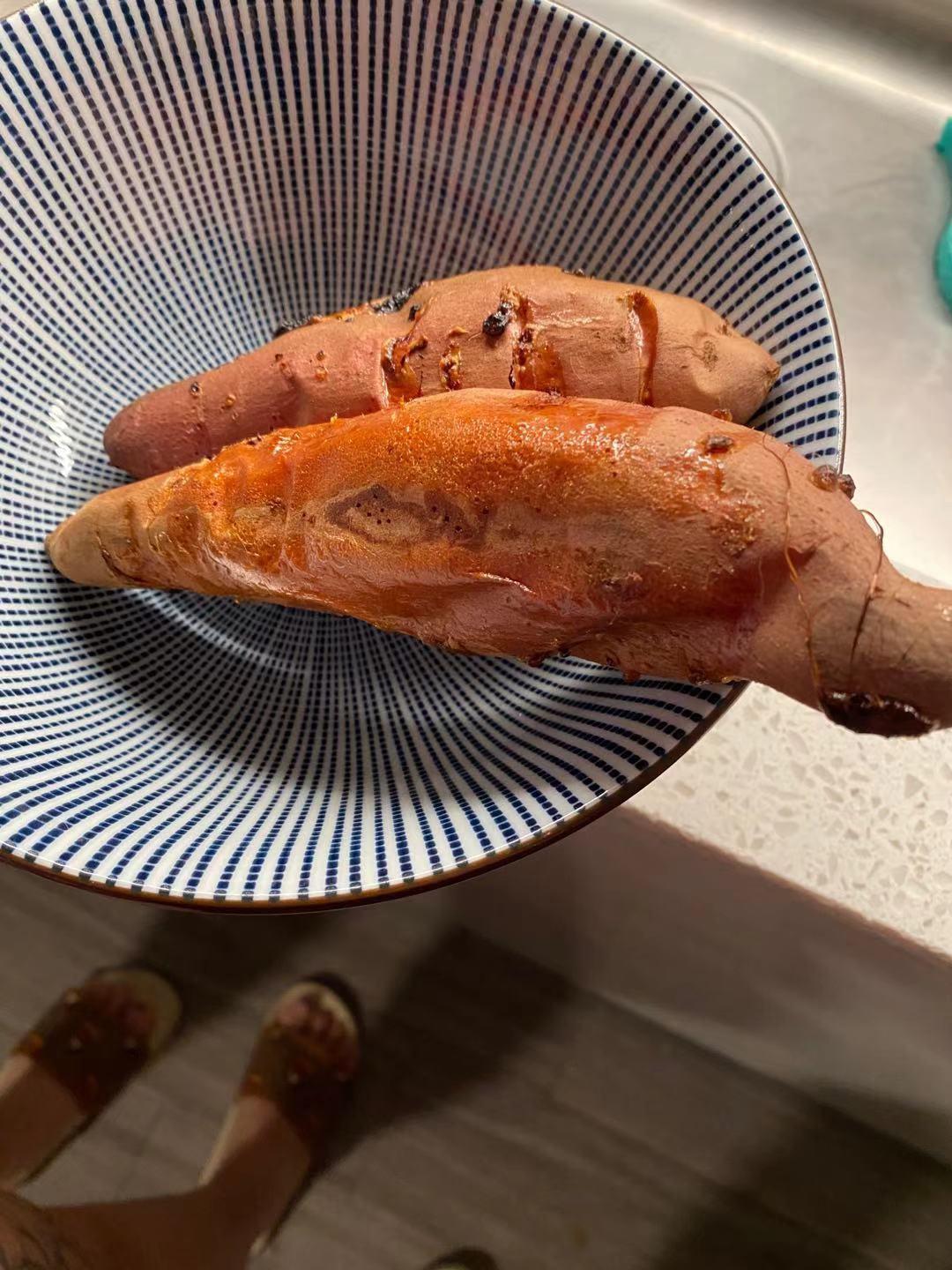 烤红薯(烤箱)