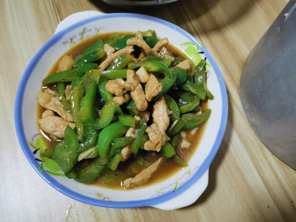 jonlong做的家常菜青椒炒肉
