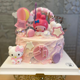 2021最火生日蛋糕女孩,送女儿的生日蛋糕图片 生日蛋糕