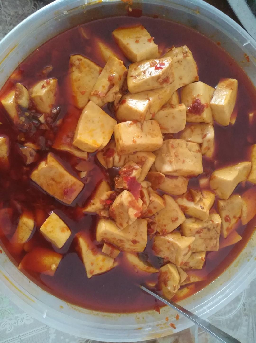伊尔迷s做的麻辣豆腐