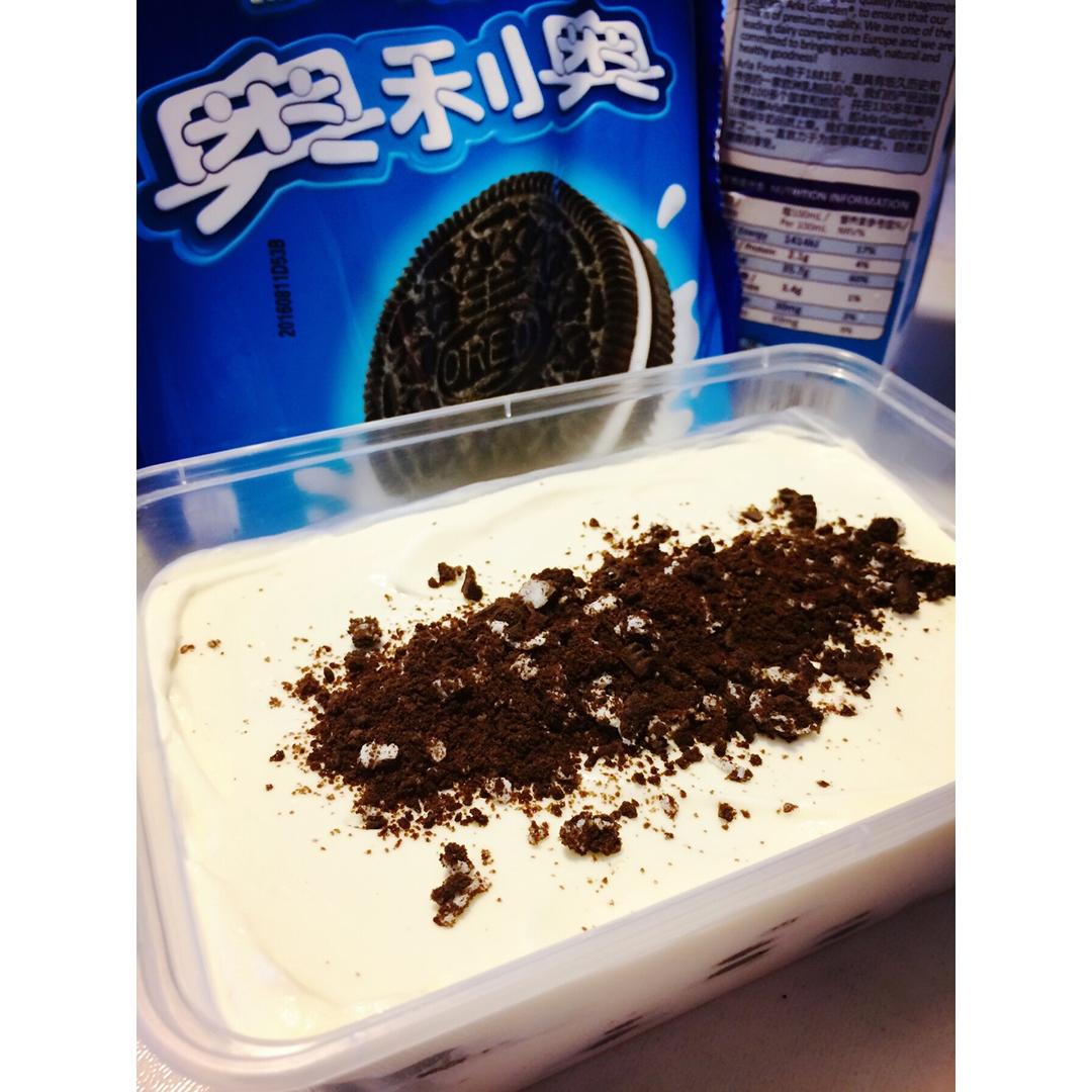 瀞o_yilu做的好吃到流泪的奥利奥咸奶油盒子蛋糕