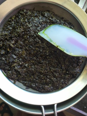 古法——艾草薄荷膏的做法 步骤6