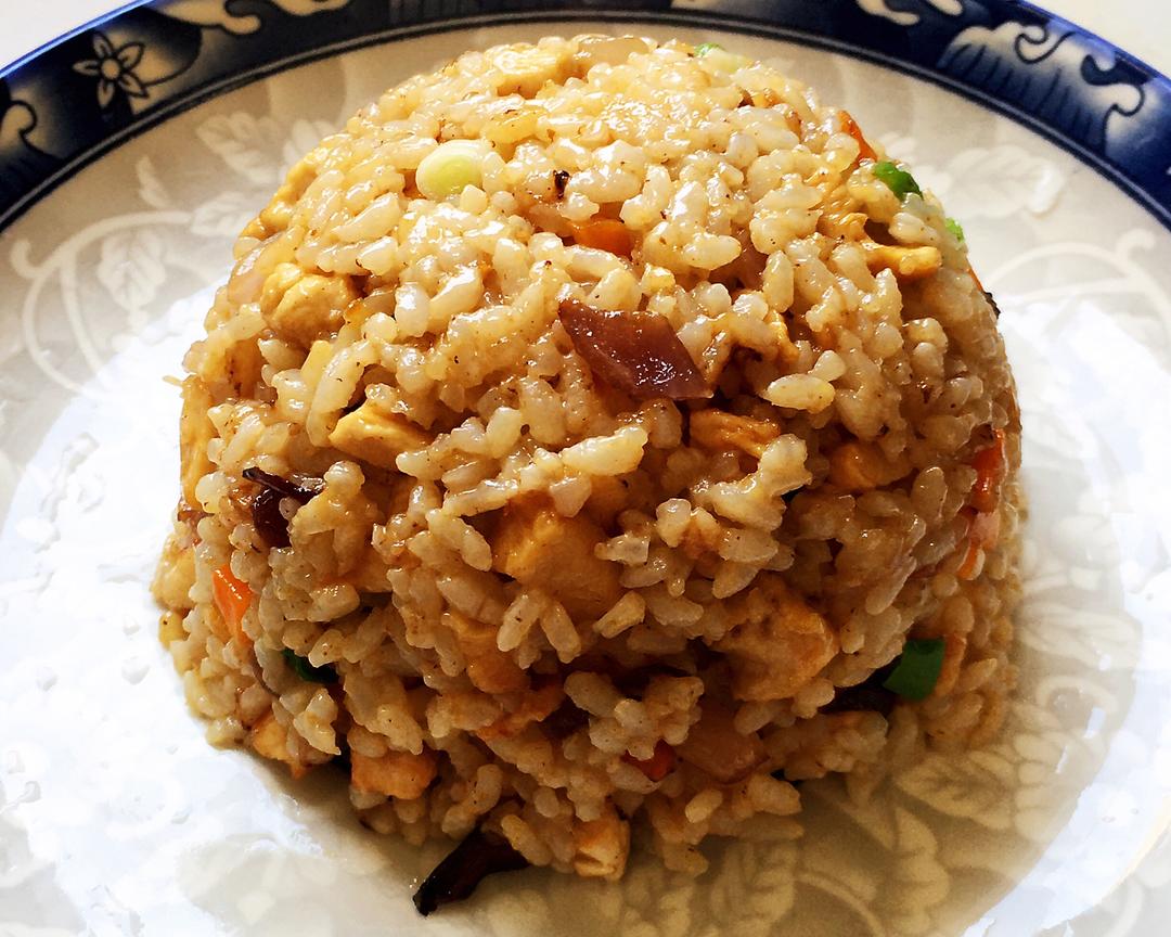 孜然鸡肉炒饭