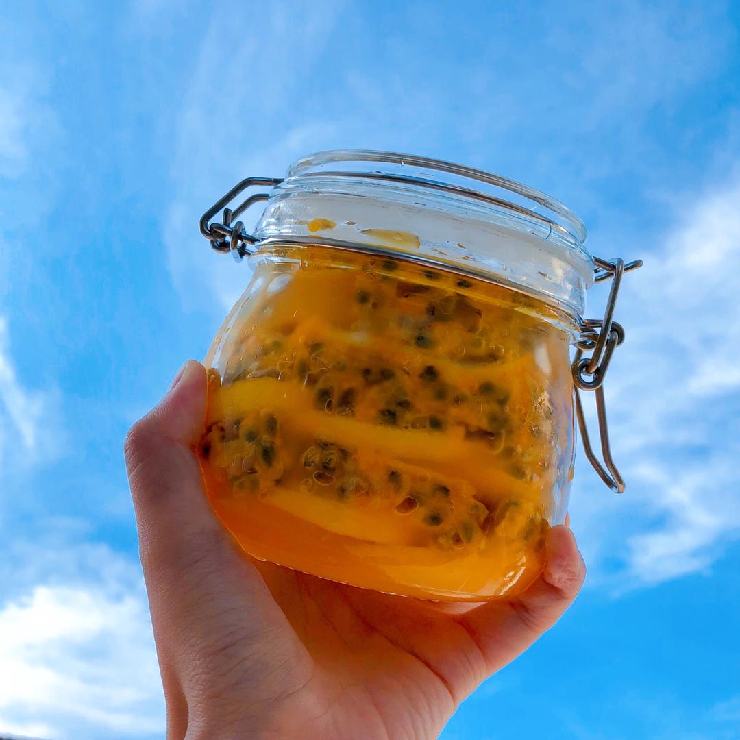 柠檬百香果蜂蜜的做法