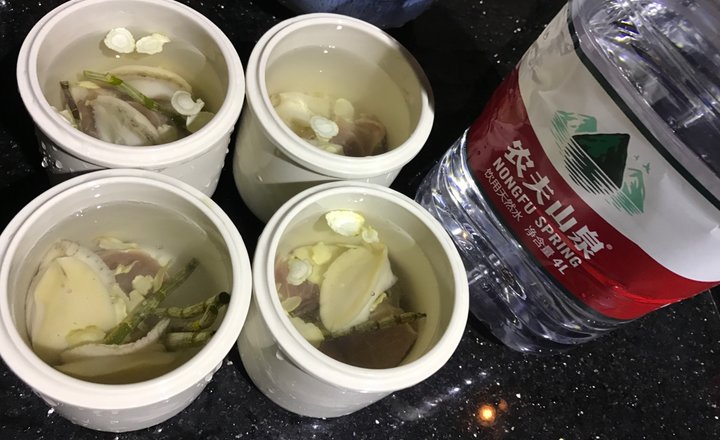 铁皮鲍鱼花旗参炖包子在家如何做石斛馅黄米图片