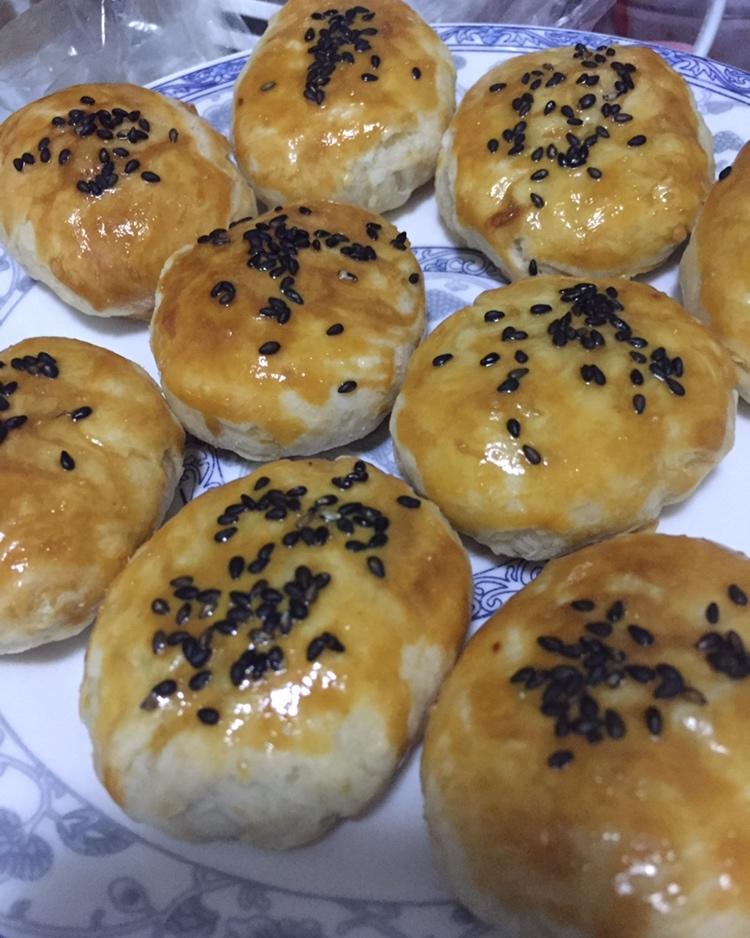 frances依莲做的传统做法的猪油酥饼