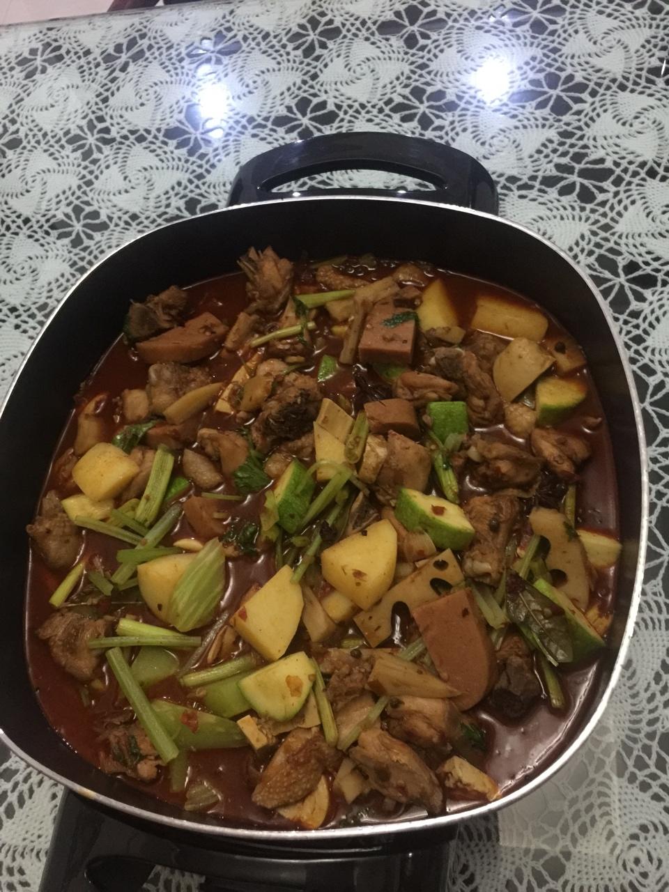 手机用户5456_5xp4做的沧州火锅鸡家常做法