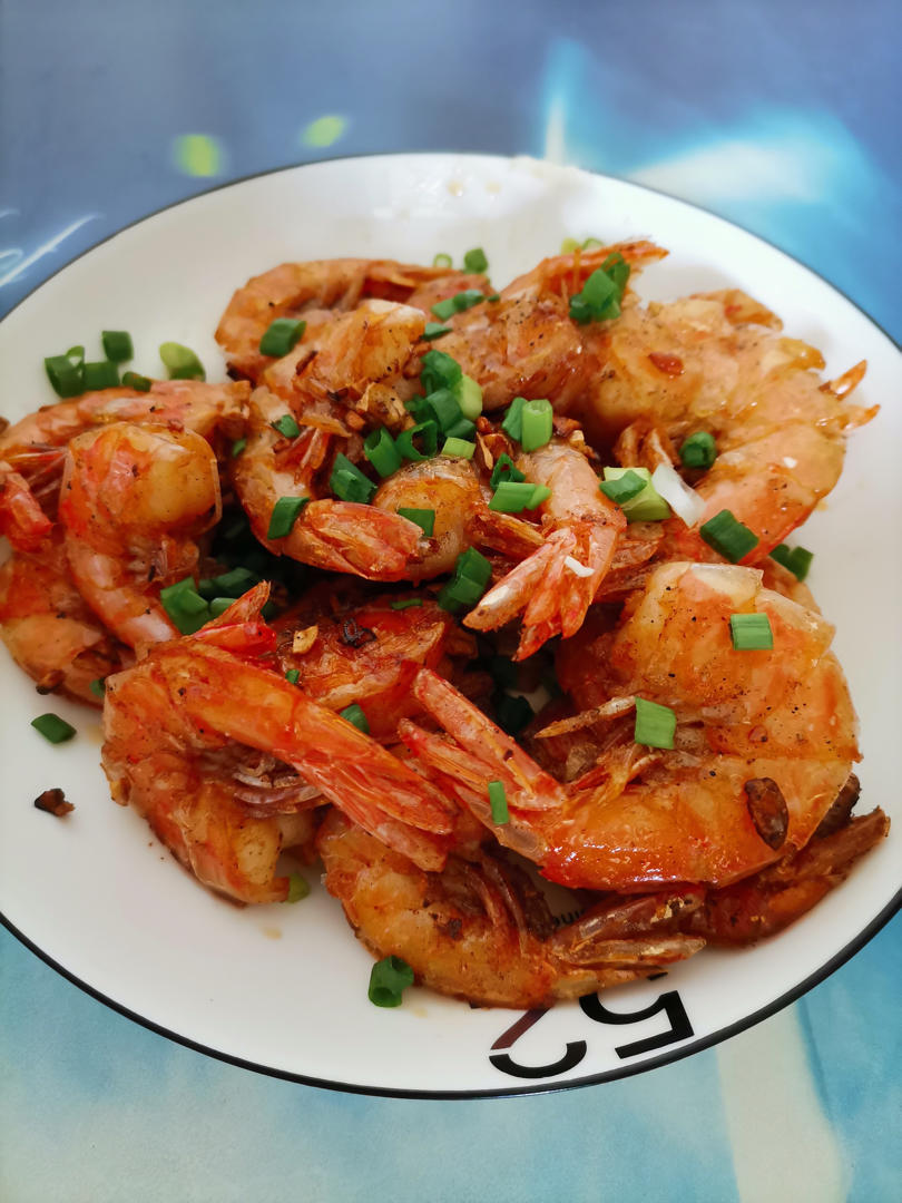 sinda2做的椒盐虾超酥香
