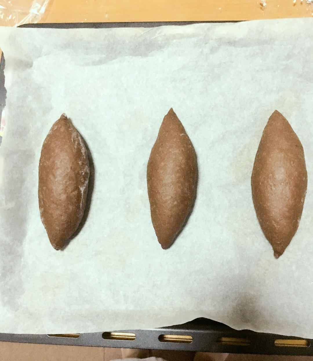 【可可黑麦麻薯软欧（老面版，超详细超啰嗦心得版）的做法步骤图】Moira绵绵-制作