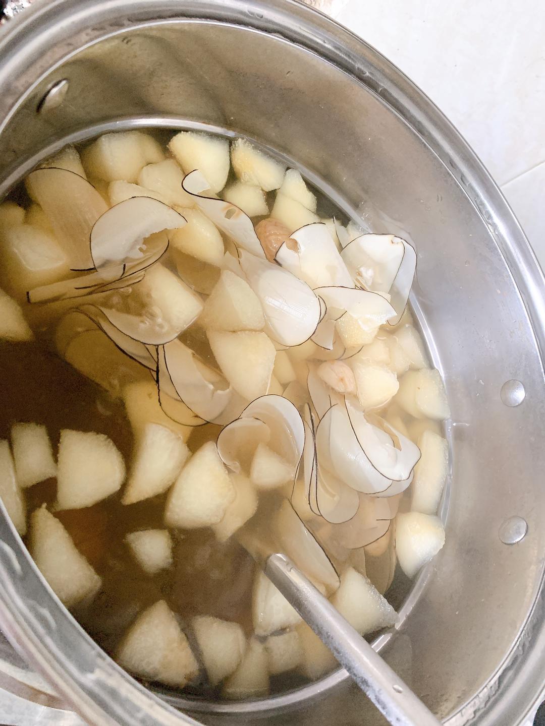 海底椰雪梨膏的做法 步骤2