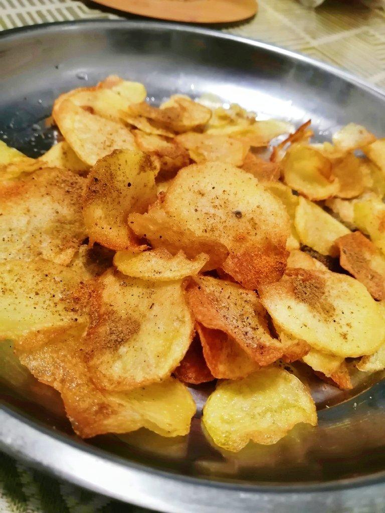 仙女儿不在做的炸土豆片