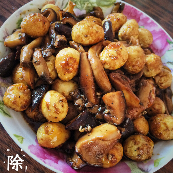 分享早饭红烧剩下……大全,昨晚上炸的窍门饺子蛋,包鹌鹑随便的虎皮油炸香菇做法的作品猪肉家常菜丸子图片