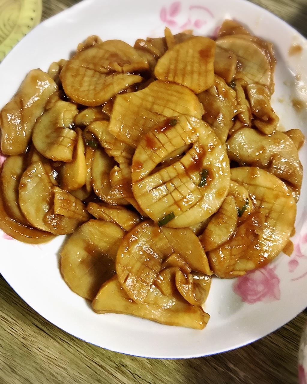 超软妹做的蚝油杏鲍菇