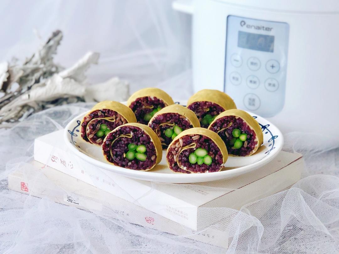 豆皮杂粮卷
