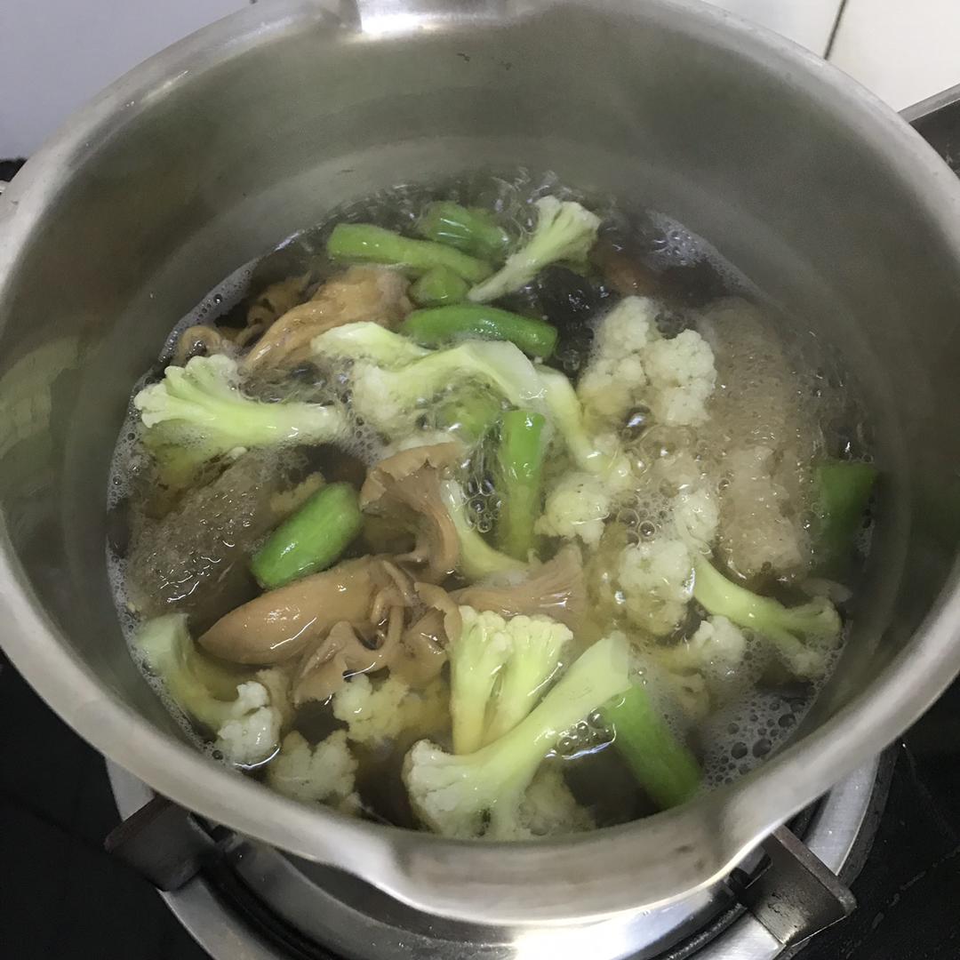 菌菇炒素(Vegan无油)
