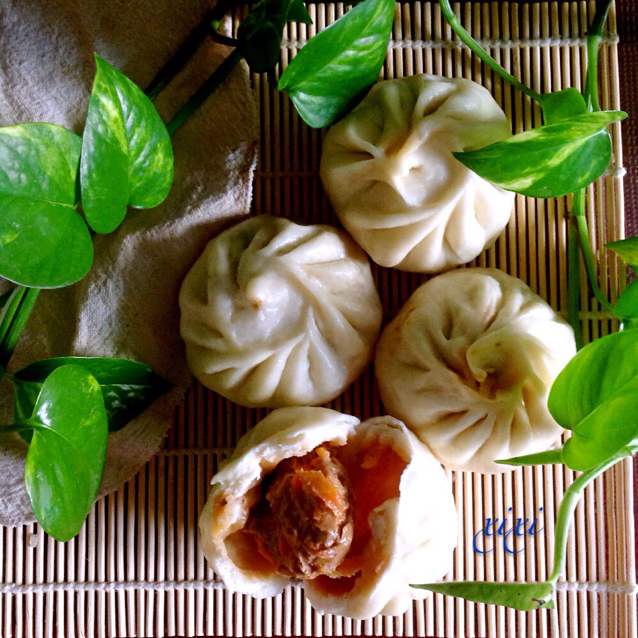 【详解鲜肉大包做法.图片大全-一只梨花压海棠的详解.