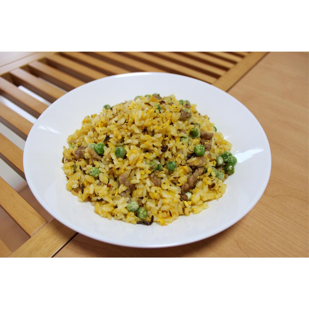 超幸福滴小样做的芽菜蛋炒饭