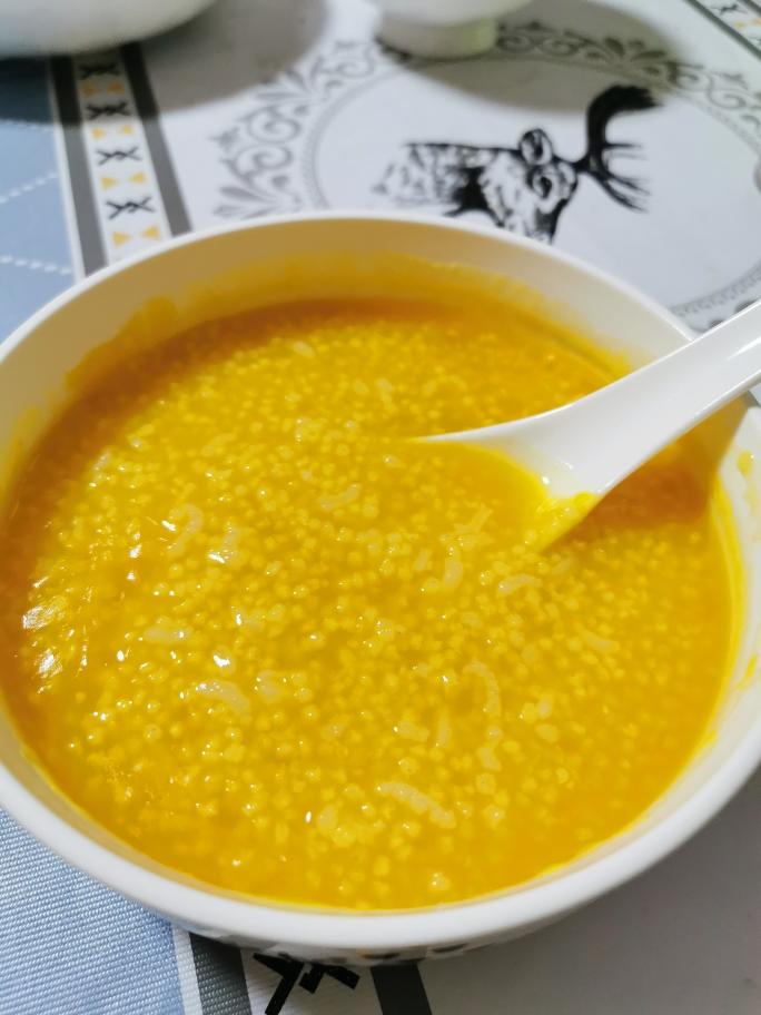 南瓜小米粥