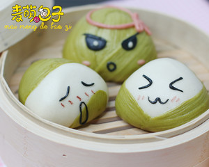 (原创)不一样的端午--粽子馒头表情包(叉烧包)