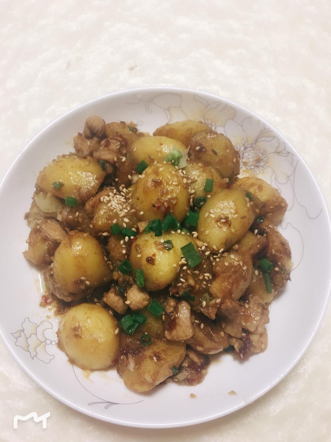 蒸土豆