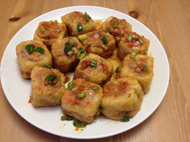 豆腐泡塞肉