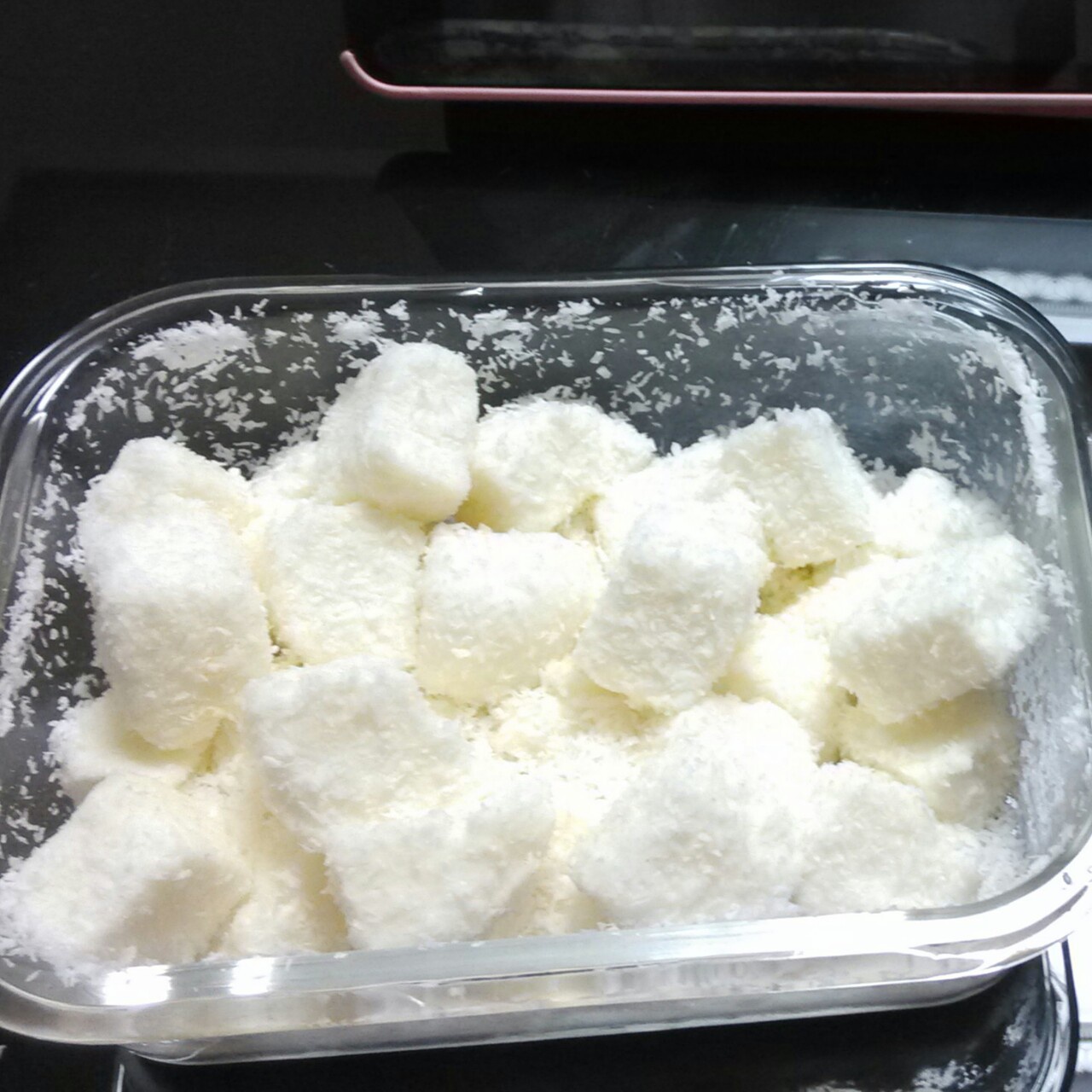 冰箱 椰蓉牛奶小方 刘嫚做的椰蓉牛奶小方